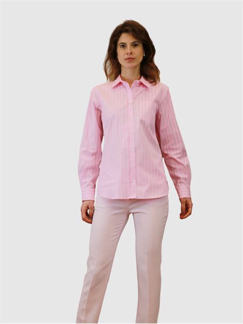 Camicia in popeline a righe MAXMARA WEEKEND | 2415111121600051